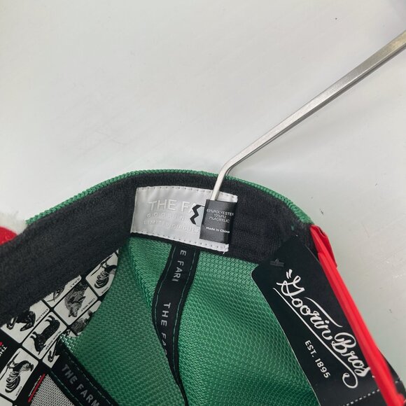 The Farm Hat Men Snap Back Naughty Spell Out List Dog Santa Fluffy Hype Core Cap - Picture 16 of 16